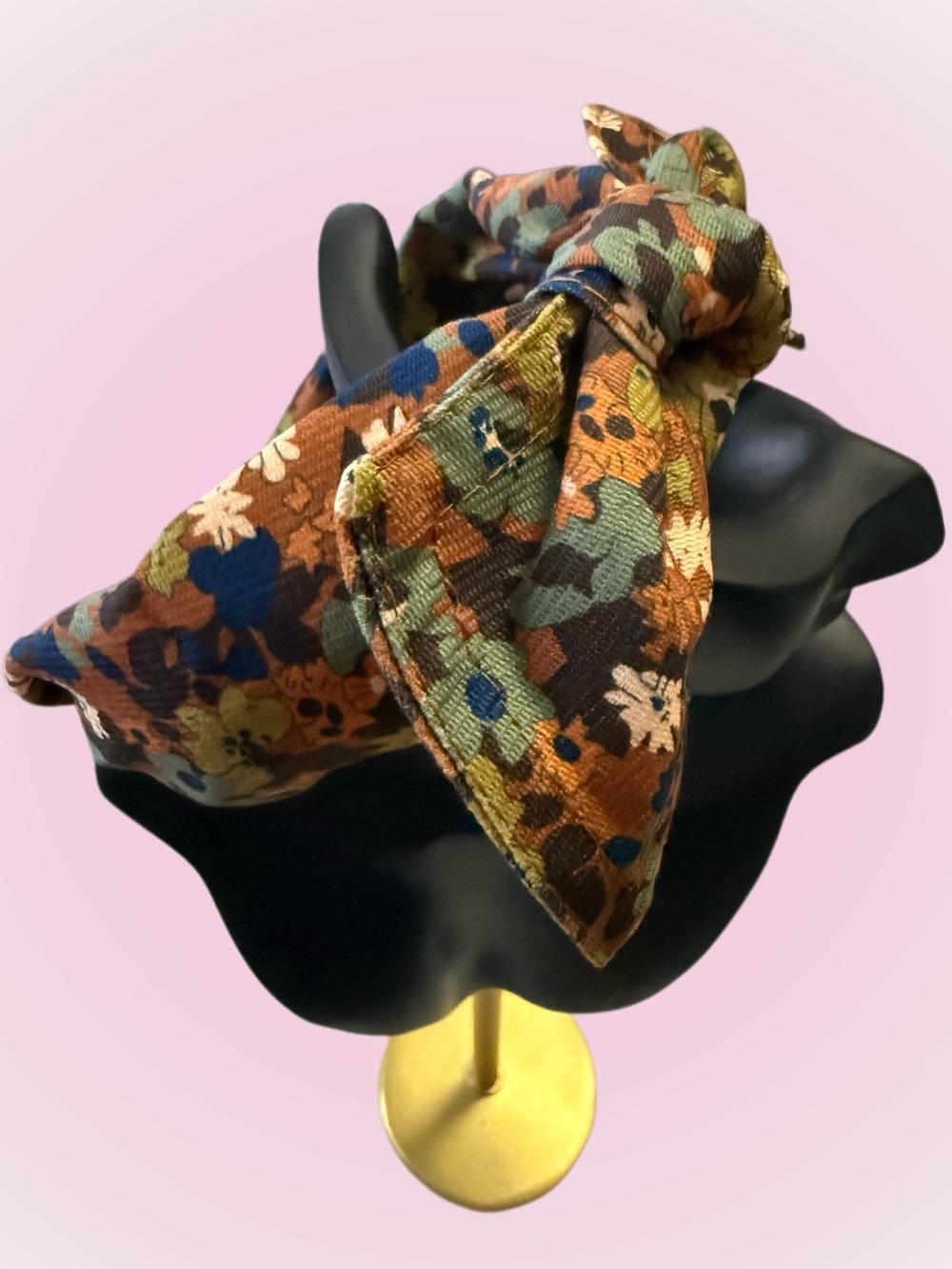 Floral Bow Headband in Multicolor